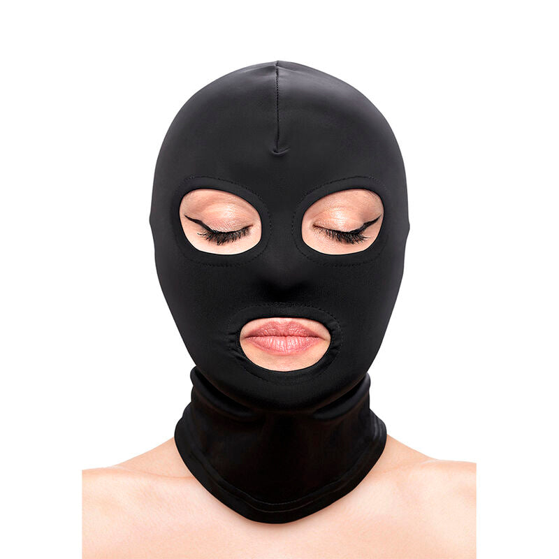NS NOVELTIES - FETISH &amp; FASHION AUGEN- UND MUNDMASKE NYLON SCHWARZ