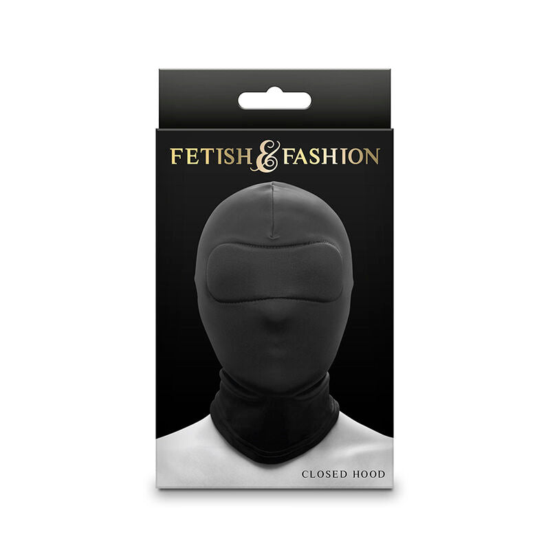 NS NOVELTIES - FETISH &amp; FASHION GESCHLOSSENE MASKE NYLON SCHWARZ