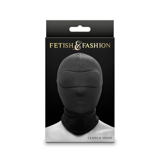 NS NOVELTIES - FETISH &amp; FASHION GESCHLOSSENE MASKE NYLON SCHWARZ