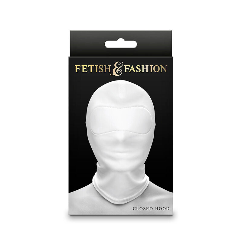 NS NOVELTIES - FETISH &amp; FASHION GESCHLOSSENE MASKE NYLON WEISS