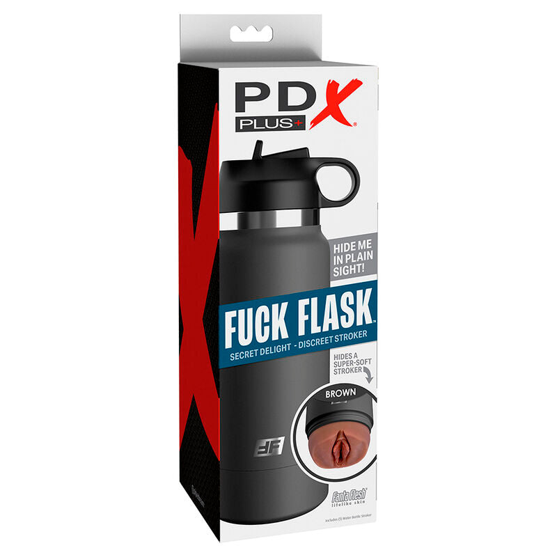 PDX PLUS - FUCK FLASK VAGINE DISCRET STROKER BRAUN MODELL 2