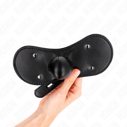 KINK - BALL GAG MUNDMASKE MIT VERRIEGELUNG VERSTELLBAR 42-60 CM