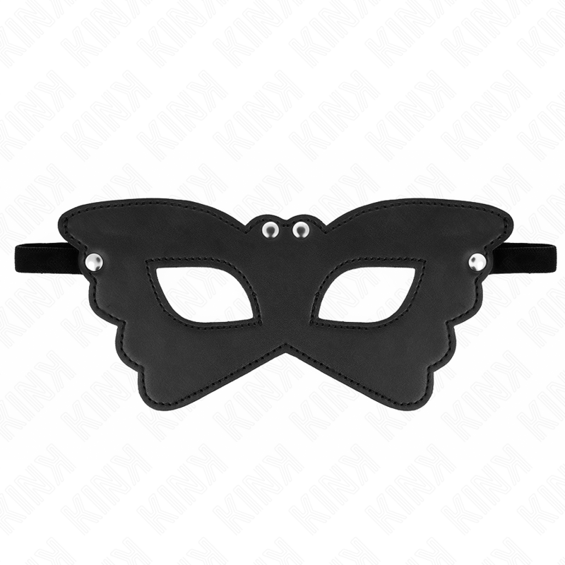 KINK - SCHMETTERLINGSFORM KUNSTLEDERMASKE 20 x 9 CM