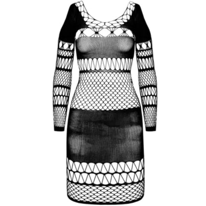 PASSION - BS 105 BODYSTOCKING SCHWARZ EINHEITSGRÖSSE