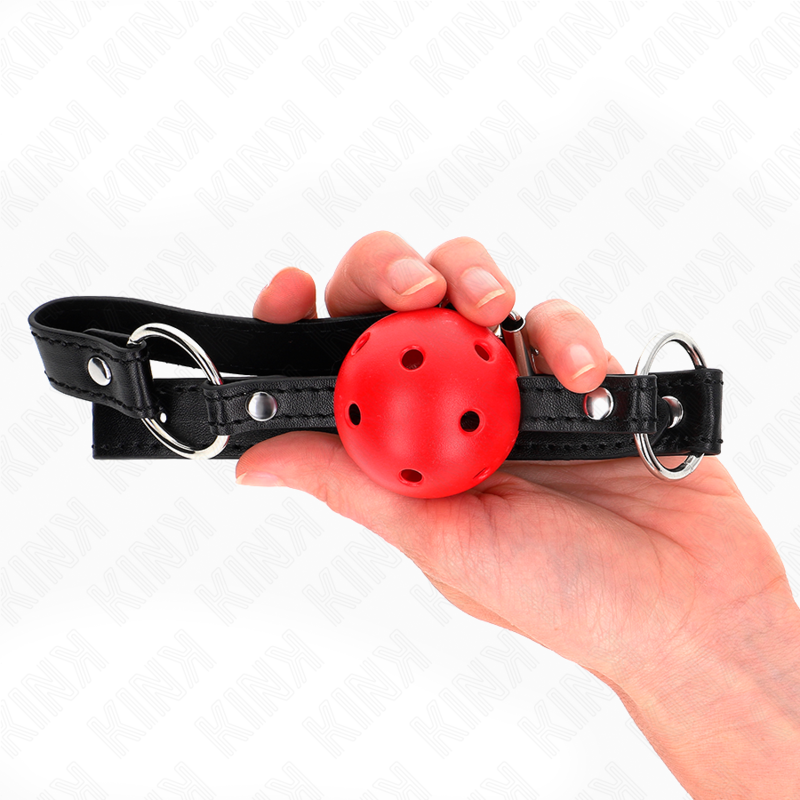 KINK - HOHLHARTER ROTER BALL 4,5 CM GAG MODELL 1 63,5 X 2 CM