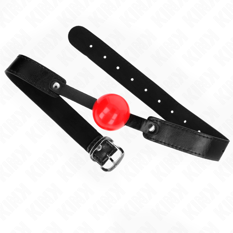 KINK - WEICHER TPE-BALL 4 CM GAG MODELL 1 66 x 2,5 CM VERSTELLBAR 41-61 CM