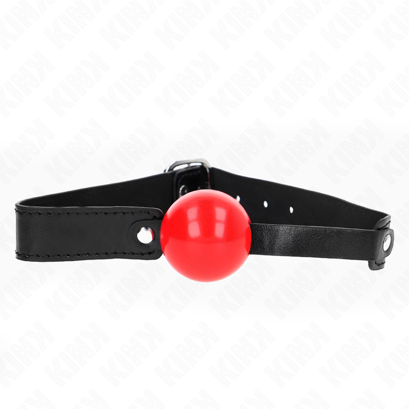 KINK - WEICHER TPE-BALL 4 CM GAG MODELL 1 66 x 2,5 CM VERSTELLBAR 41-61 CM