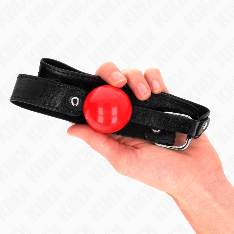 KINK - WEICHER TPE-BALL 4 CM GAG MODELL 1 66 x 2,5 CM VERSTELLBAR 41-61 CM