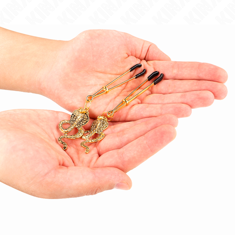 KINK - COBRA ANHÄNGER NIPPELKLEMMEN 6 CM