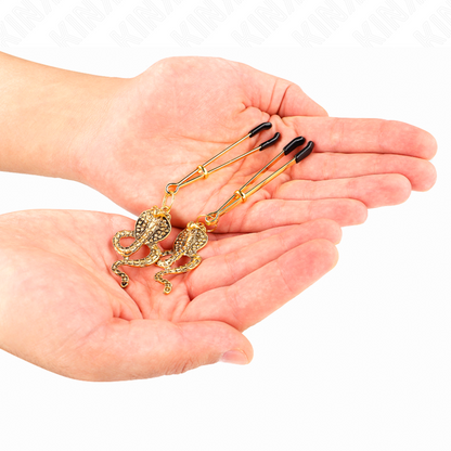 KINK - COBRA ANHÄNGER NIPPELKLEMMEN 6 CM