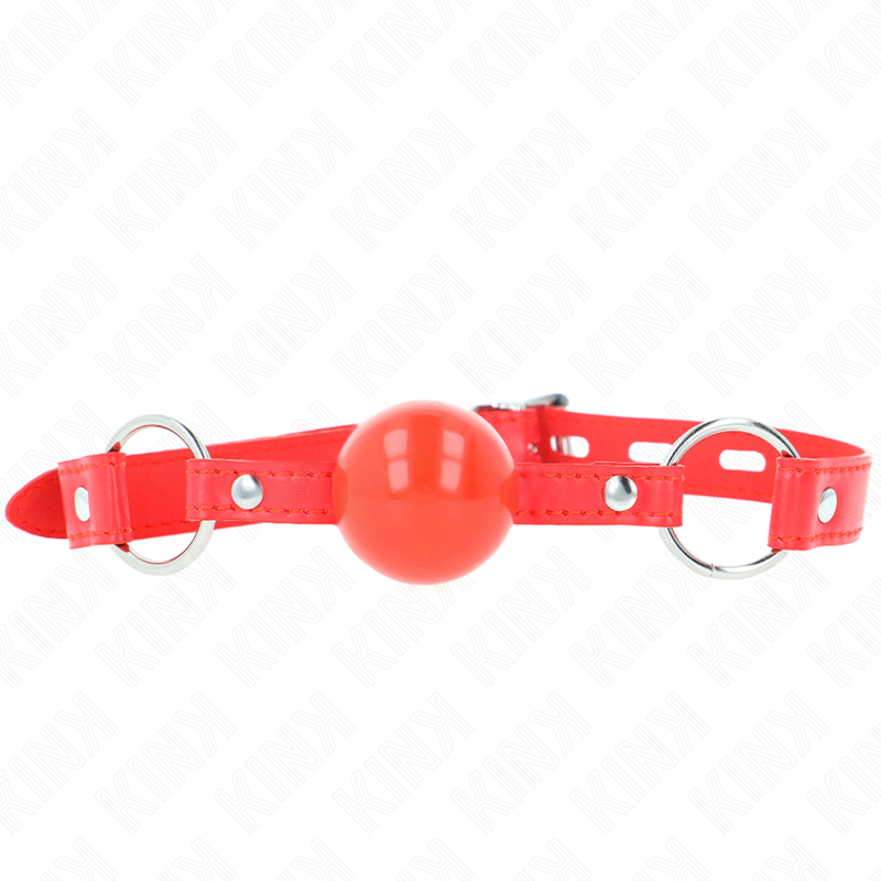 KINK - TPE BALL 4 CM KNEBEL MIT ROJO LOCK 60 x 2 CM