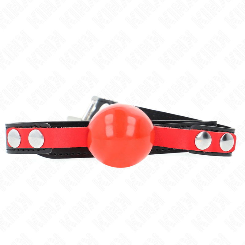 KINK - WEICHER TPE-BALL 4 CM GAG MODELL 4 60 x 2 CM VERSTELLBAR 37-52 CM