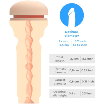 KIIROO - FEEL STROKER EXTRA ENGES PO-FLEISCH