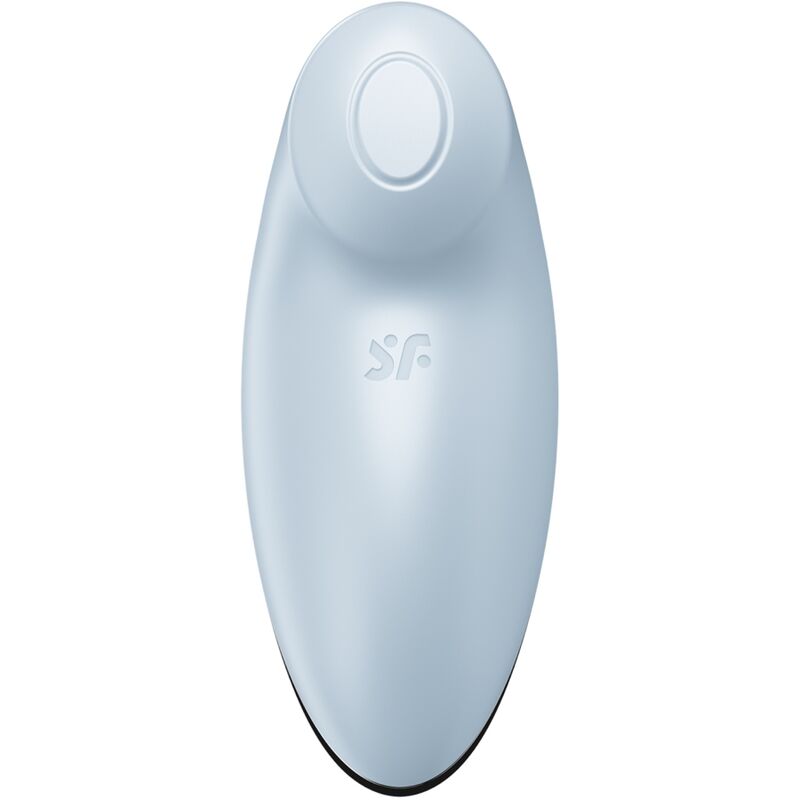 SATISFYER - TAP &amp; CLIMAX 2 VIBRATOR &amp; STIMULATOR BLAU