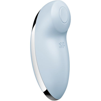 SATISFYER - TAP &amp; CLIMAX 2 VIBRATOR &amp; STIMULATOR BLAU