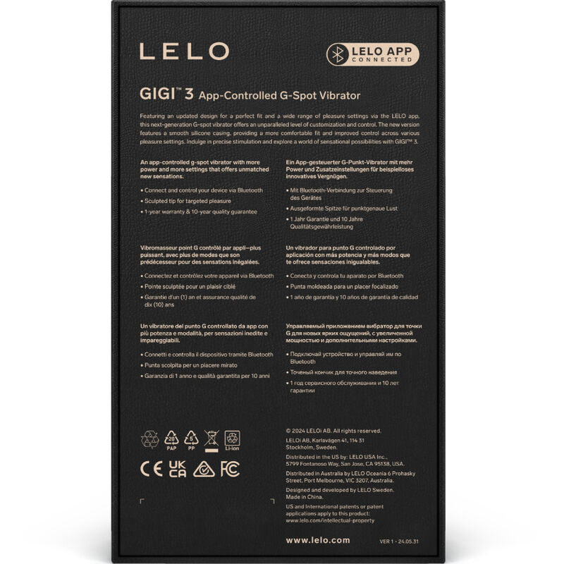 LELO - GIGI™ 3 G-SPOT VIBRATOR ROSA