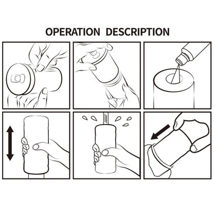 PRETTY LOVE - MÄNNLICHER MASTURBATOR, DOSE, MODELL 1