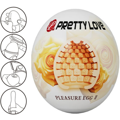 PRETTY LOVE - MÄNNLICHER MASTURBATOR EGG FLESH