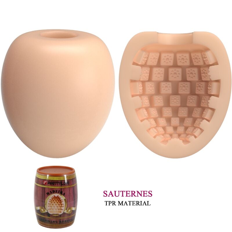 PRETTY LOVE - MÄNNLICHER MASTURBATOR EGG FLESH MODELL 2