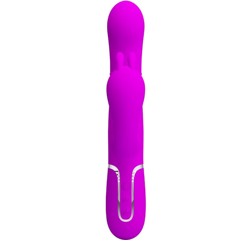 PRETTY LOVE - CAMMY DREIFACHVIBRATOR MULTIFUNKTION 4 IN 1 ROSA
