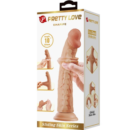 PRETTY LOVE - SHARIFE REALISTISCHER DILDO 25 CM FLESH