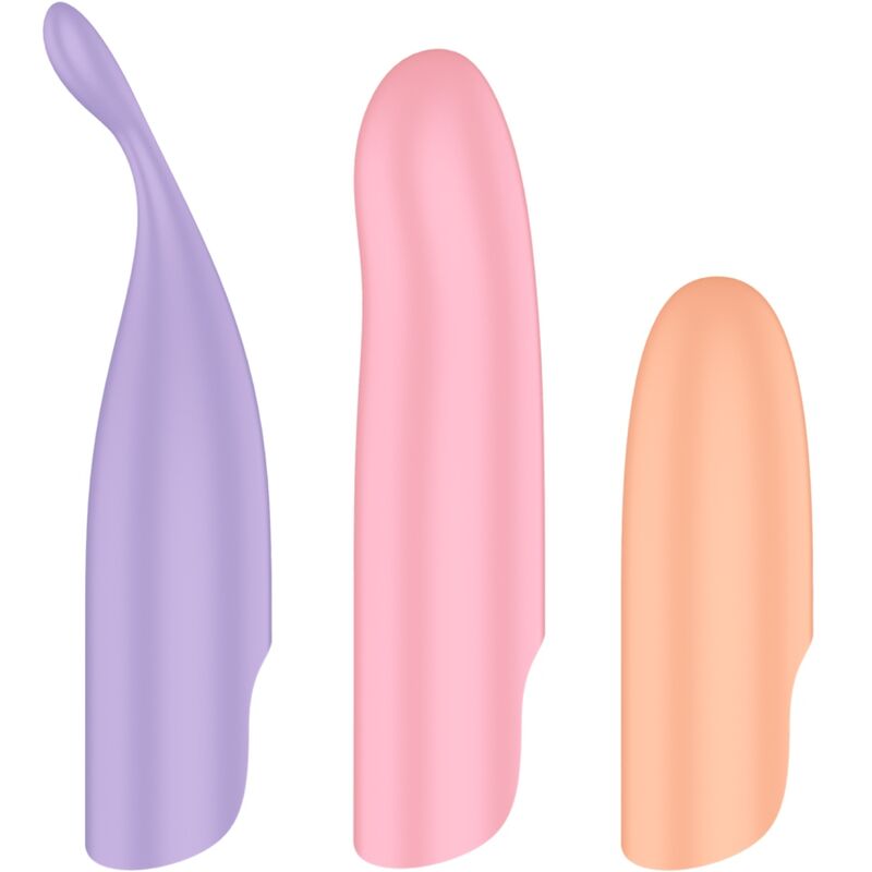 SATISFYER - PLAYFUL VIERER-SET VIBRATOREN 4 IN 1 + POWER BULLET