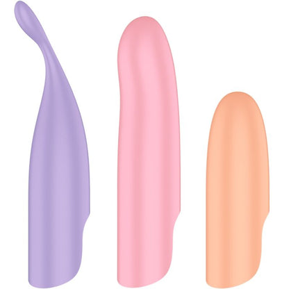 SATISFYER - PLAYFUL VIERER-SET VIBRATOREN 4 IN 1 + POWER BULLET