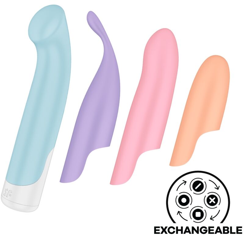 SATISFYER - PLAYFUL VIERER-SET VIBRATOREN 4 IN 1 + POWER BULLET