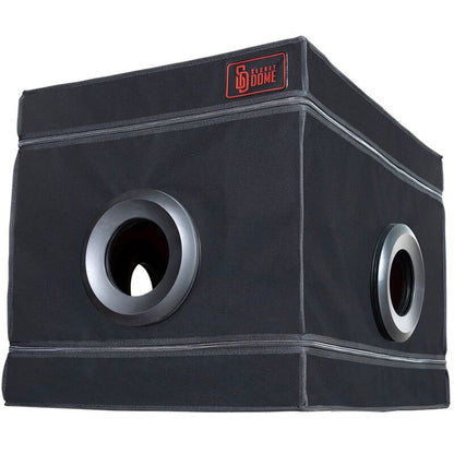 SECRET DOME - KINK CLUB LA NICHE CABIN SCHWARZ &amp; ROT