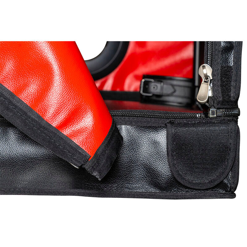 SECRET DOME - KINK CLUB LA NICHE CABIN SCHWARZ &amp; ROT