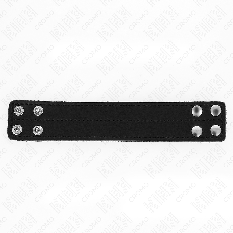 KINK - LEDER-PENISRING MIT DRUCKVERSCHLUSS 18,5 X 3,3 CM