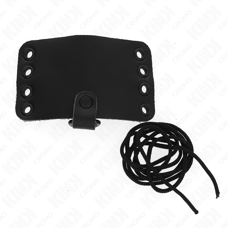 KINK - LEDER-PENISRING MIT SCHNÜRVERSCHLUSS UND SCHNÜRSENKEL