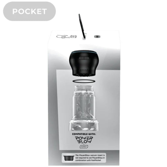 KIIROO - FEEL POCKET STROKER CRYSTAL VON KIIROO TRANSPARENT