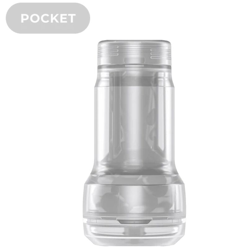 KIIROO - FEEL POCKET STROKER CRYSTAL VON KIIROO TRANSPARENT
