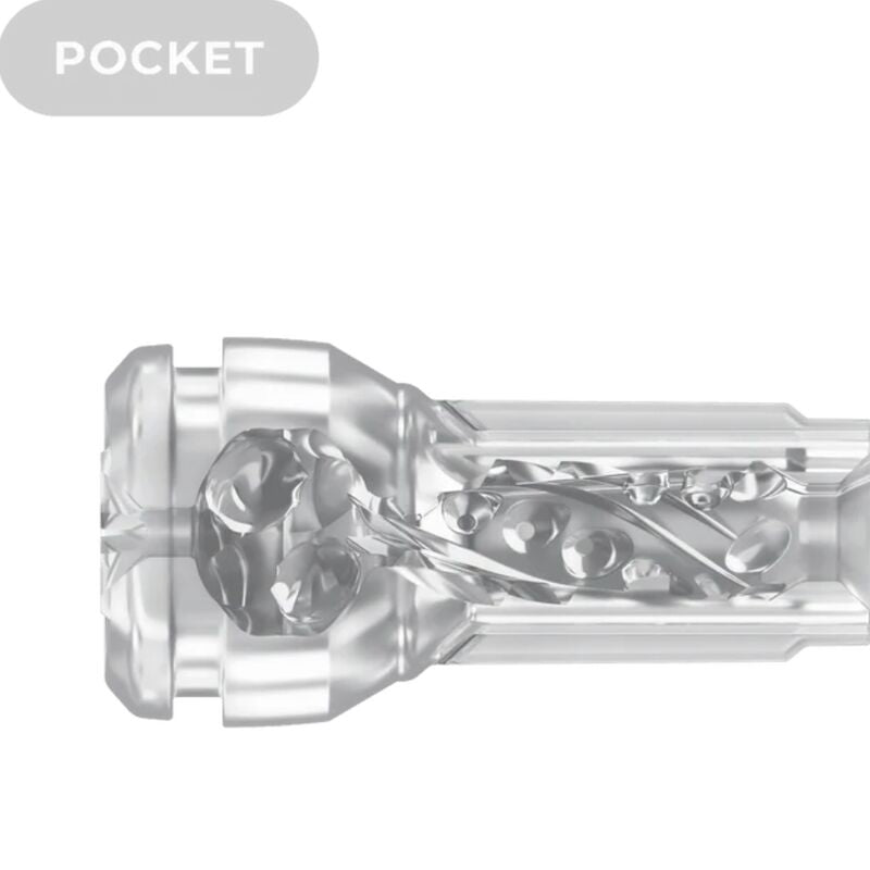 KIIROO - FEEL POCKET STROKER CRYSTAL VON KIIROO TRANSPARENT