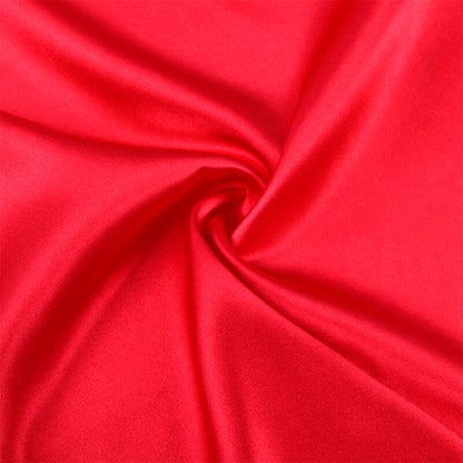 SUBBLIME - 954017 Spitzen-Unterhemd mit transparentem Rücken und String, Rot/Schwarz, S/M