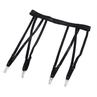 SUBBLIME - 954154 BODY MIT STRUMPFGÜRTEL SCHWARZ L/XL