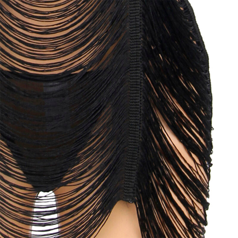 SUBBLIME - 954239 Trägerkleid + String Schwarz L/XL