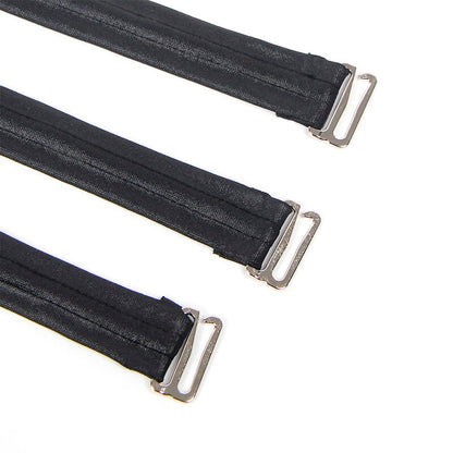 SUBBLIME - 954413 LEDER BONDAGE BODY SCHWARZ L/XL