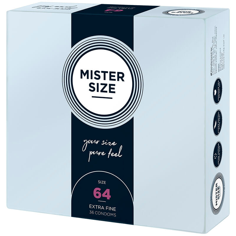 MISTER SIZE - Kondome Größe XXL 64 MM (36 Stück)