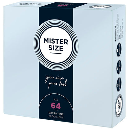 MISTER SIZE - Kondome Größe XXL 64 MM (36 Stück)