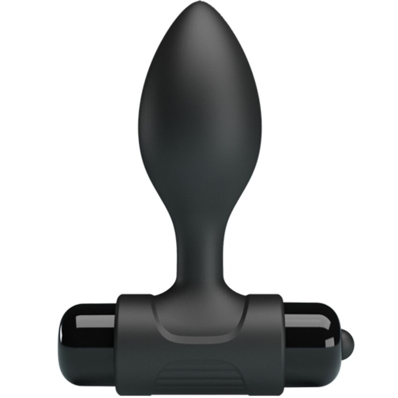PRETTY LOVE - VIBRA BUTT 10 VIBRATIONEN ANALPLUG SCHWARZ
