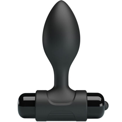 PRETTY LOVE - VIBRA BUTT 10 VIBRATIONEN ANALPLUG SCHWARZ