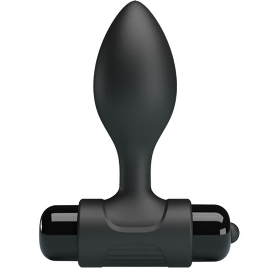 PRETTY LOVE - VIBRA BUTT 10 VIBRATIONEN ANALPLUG SCHWARZ