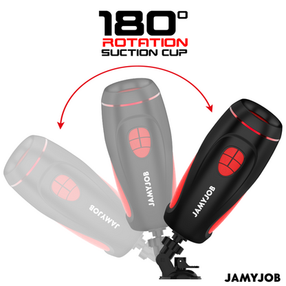 JAMYJOB - PYSTON BASE AUTOMATISCHER MASTURBATOR MIT FERNBEDIENUNG DILDO