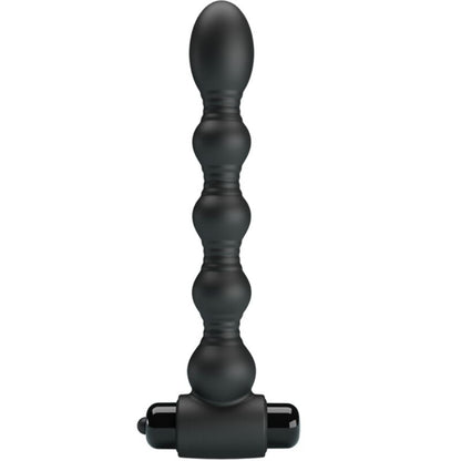 PRETTY LOVE - LYNN SILIKON-ANALPLUG 10 VIBRATIONEN SCHWARZ