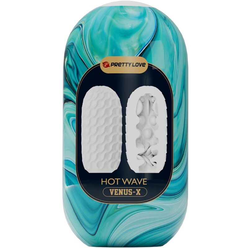 PRETTY LOVE - HOT WAVE SILIKON-MASTURBATOR WEISS