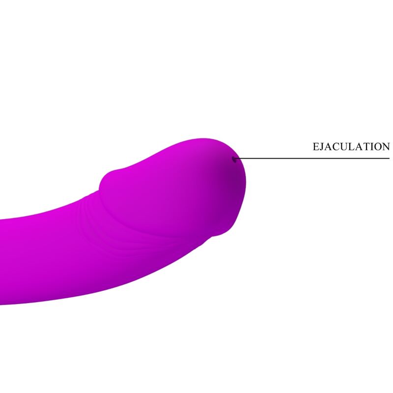 PRETTY LOVE - KELPIE DOPPEL-STRAP-ON-STIMULATOR LILA