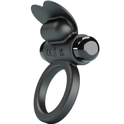 PRETTY LOVE - DEBONAIRE VIBRATIONSRING RABBIT 10 VIBRATIONEN SCHWARZ