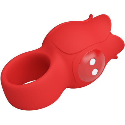 PRETTY LOVE - JAE ROSENFÖRMIGER FINGERVIBRATOR 10 VIBRATIONEN ROT